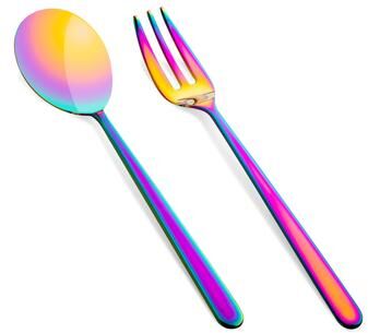 Mepra Linea Rainbow 2-Piece Serving Set