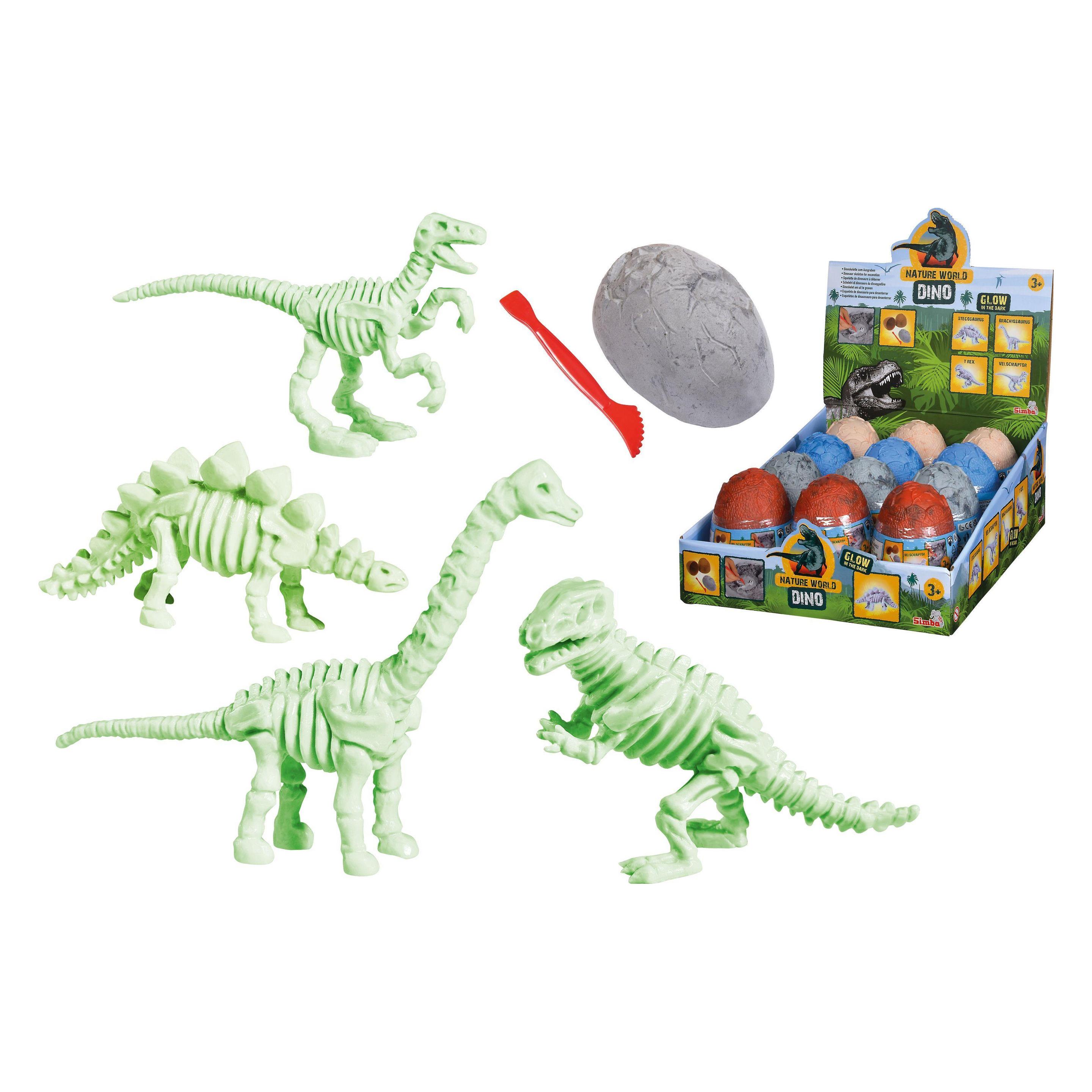 Simba Dino Sklett im Ei Ausgrabung, 4-sort. (104342549)