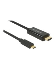 Delock Externer Videoadapter Parade PS171 USB-C HDMI Schwarz Einzelhandel (85290)