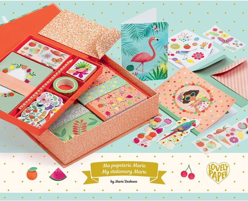 Coffret Ma papeterie Marie Lovely Paper - Djeco