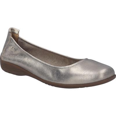 Ballerina JOSEF SEIBEL "Fenja 01, champagner", Damen, Gr. 36, beige (champagner), Obermaterial: 100% Rindsleder Leather cow., Schuhe Ballerina