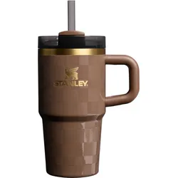 Quencher Flowstate Espresso Check Thermobecher mit Griff und Strohhalm 590 ml