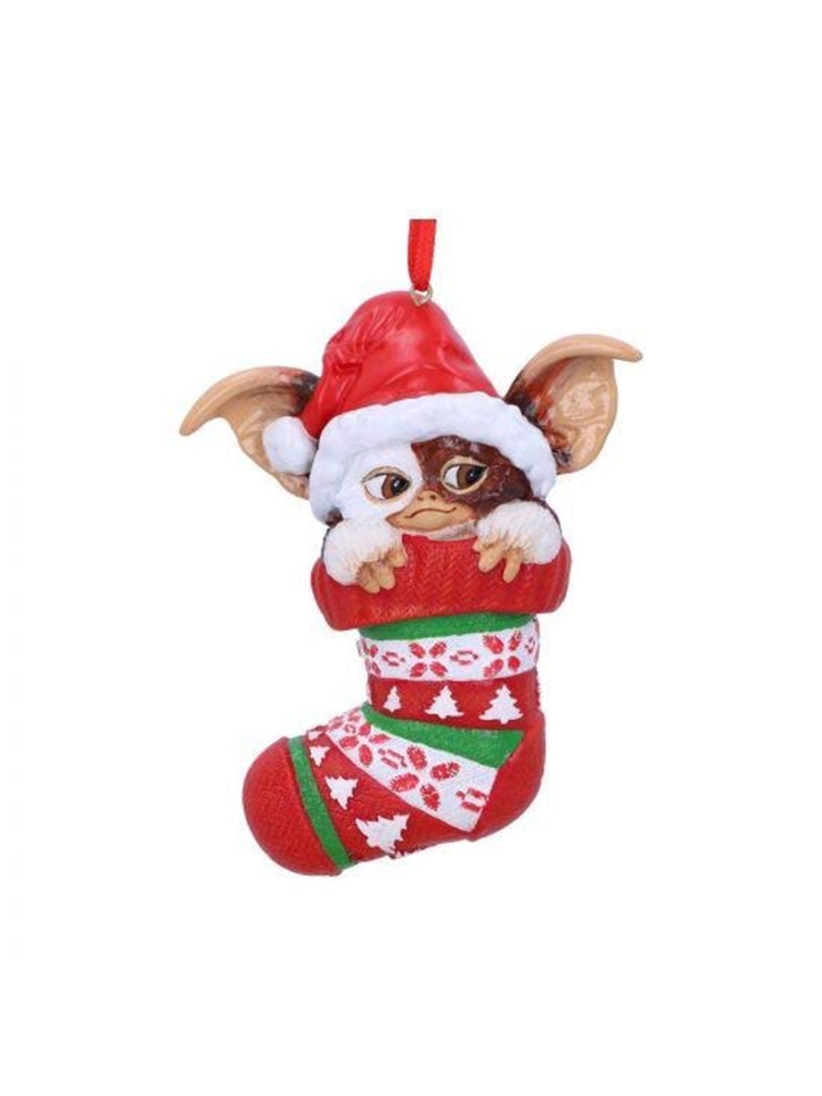 Nemesis Now - Gremlins Gizmo in Stocking Weihnachtsschmuck - Figur