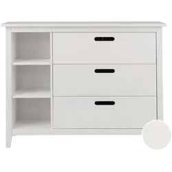 INFANSKIDS »Solvita« Kommode III weiss gewachst