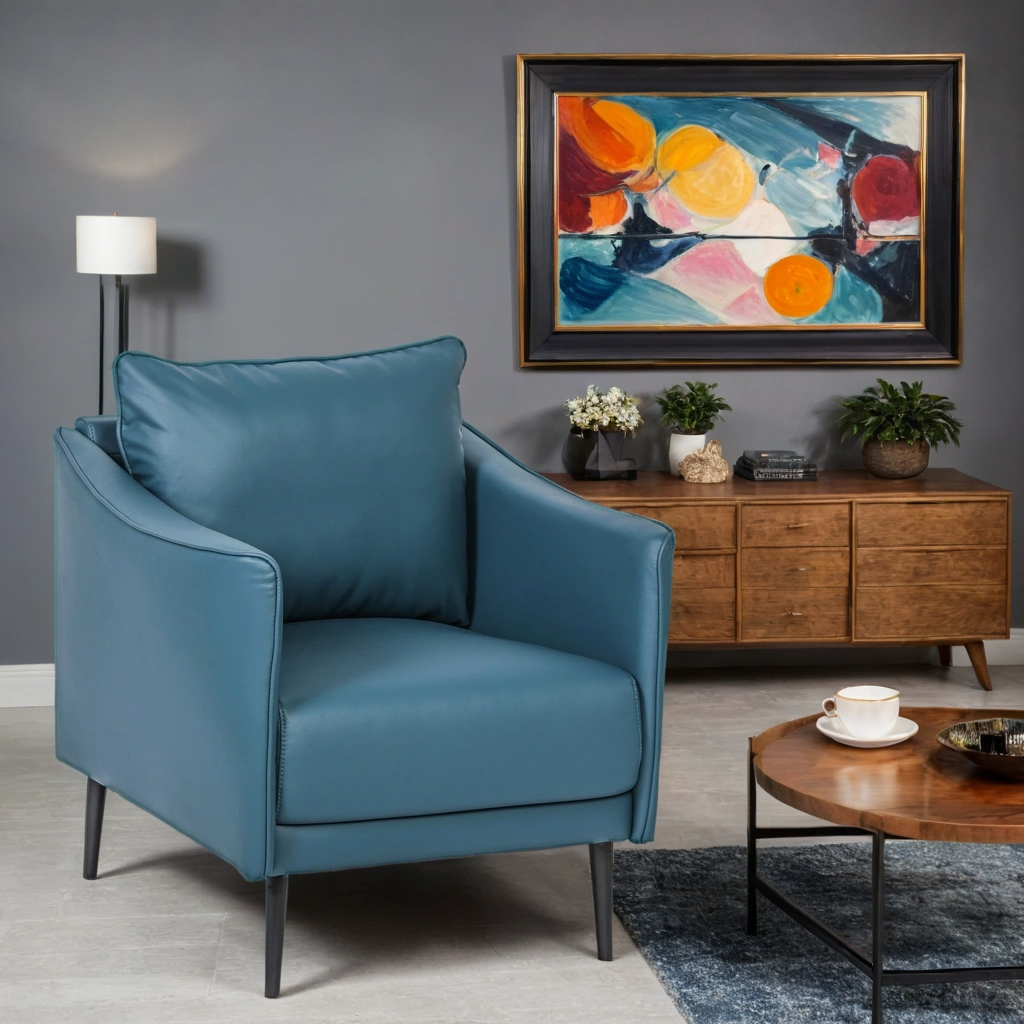 B2B Partner Sessel PATTY, blau