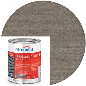 Remmers Holzlasur HK-Lasur 3in1 Grey-Protect plus, 0,75l, außen, wetterfest, graphitgrau