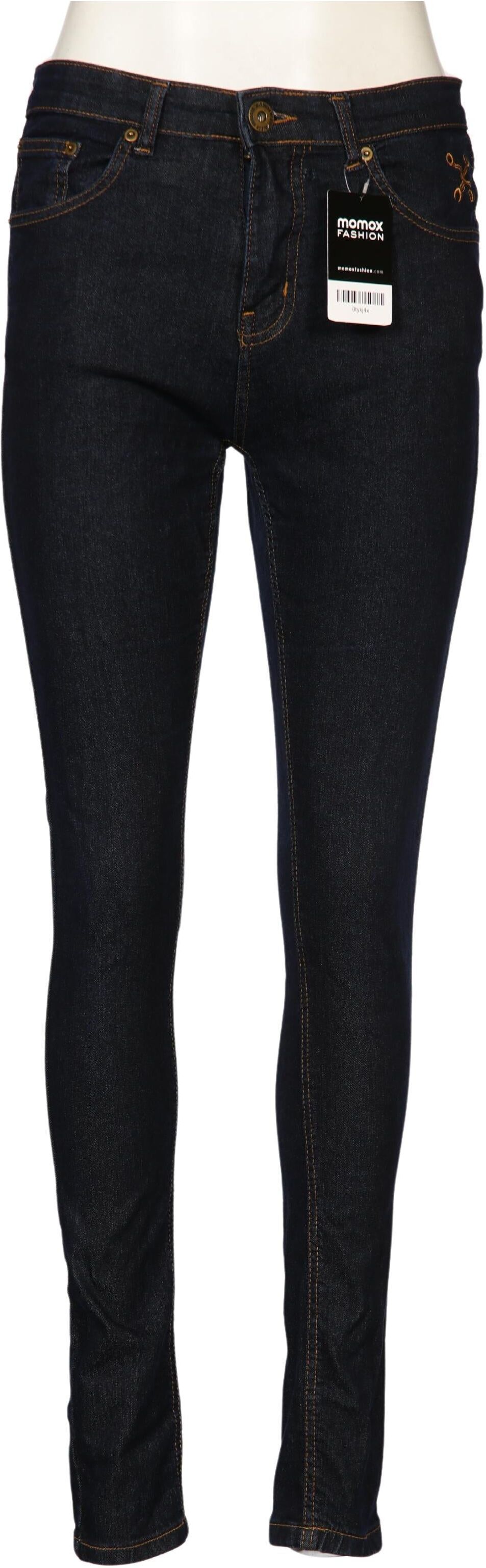 Queen Kerosin Damen Jeans, Marineblau, Gr. W30, Synthetik / Baumwolle / Elasthan - Second Hand