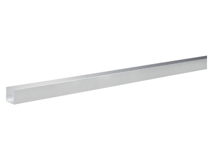 Alfer Quadrat-U Profil aus Aluminium 1 m