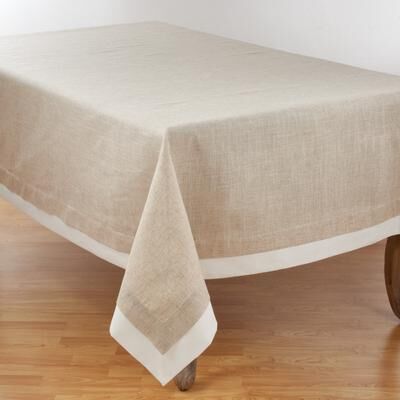 Saro Lifestyle Layered Design Tablecloth