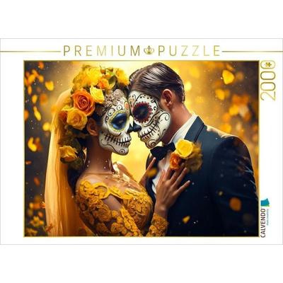 CALVENDO Puzzle Ein Motiv aus dem Kalender Dia de los Muertos - Feier des Lebens und des Todes | 2000 Teile Lege-Größe 90x67cm Foto-Puzzle für