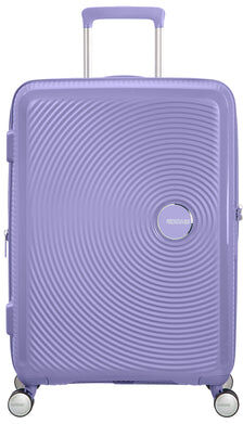 American Tourister Soundbox 67cm 4-Wheel Expandable Suitcase - Lavender
