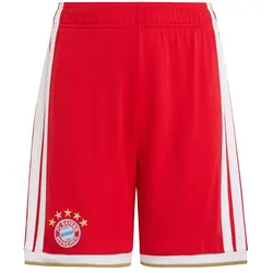 FC Bayern München Kinderfußballhose Home 26/27, Heimshorts mit Climacool für junge Fans - rot / 164