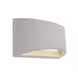 Deko-Light Wandaufbauleuchte Arianna II 1x max. 25 W G9 Grau 341187