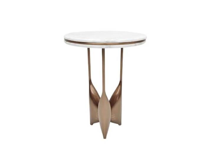 YCCHAH Sofatisch Kreativer Einfacher Sofa-Beistelltisch Wohnzimmer Runder Hochwertiger Kleiner Teetisch Wohnzimmer-Beistelltisch