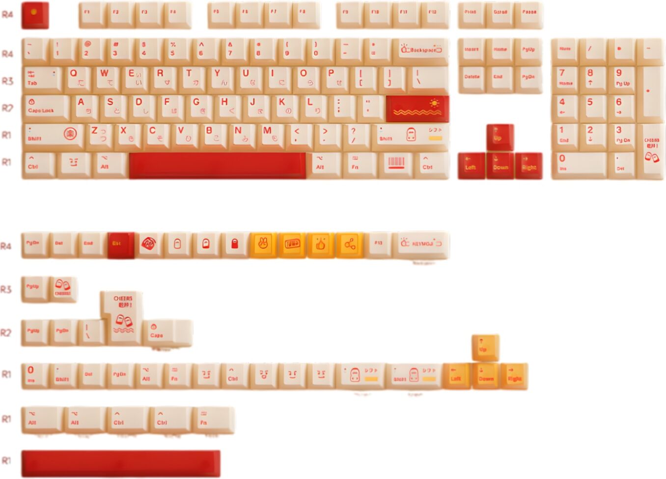 Keymoji Cheers! Keycap Set
