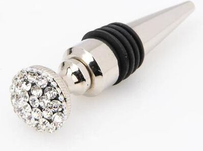 Classic Touch Stainless Steel Bottle Stopper