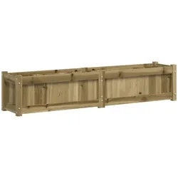vidaXL Pflanzkübel 150x31x31 cm Kiefernholz Imprägniert
