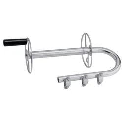 Rettungsleinenhalter, A2, senkrecht, für Rohr 30mm