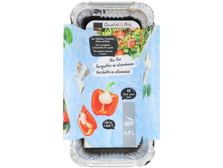 Coop Alu-Box 0.9l 10 Stück