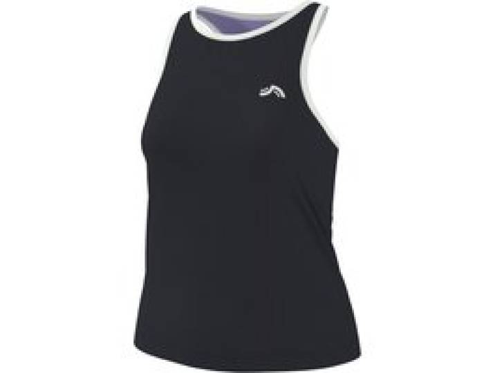 CRIVIT Haut fonctionnel de tennis/padel pour femme (noir, S(34/36))