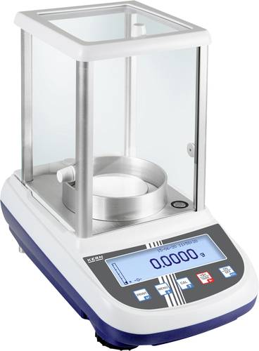 Kern ALJ 500-4A Analysewaage Wägebereich (max.) 510g Ablesbarkeit 0.0001g über Steckernetzteil Mehrfarbig