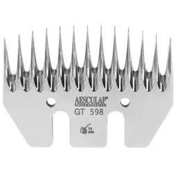 Kerbl Aesculap Untermesser Nova 13 Zähne 77 mm breit, 3,5mm, GT598 (Pferd), Tierpflegegerät