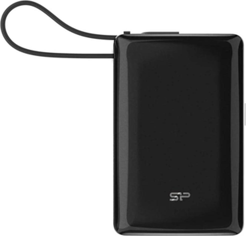 Silicon Power CP10 Powerbank, 10000 mAh, zwart