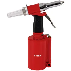 Stier, Zubehör Druckluftwerkzeug, Blindnietpistole SBN-2, bis Nietgrösse 6,4 mm