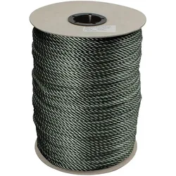 Dönges, Seil, Faserseil aus Polypropylen, 4 mm, bronzegrün, gedreht