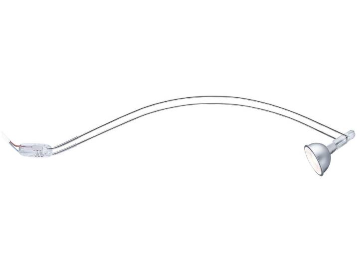 PAULMANN LED Bilderleuchte Assistent II , grau (chromfarben), 2, Ø 5,1cm H: 17cm, 1 Stk., Leuchten, GU 5,3, LED Bilderleuchte