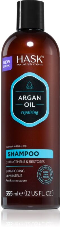 HASK Argan Oil revitalisierendes Shampoo für beschädigtes Haar 355 ml