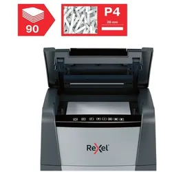 Rexel Aktenvernichter »Optimum AutoFeed+ 90X« schwarz, 22x53x37 cm