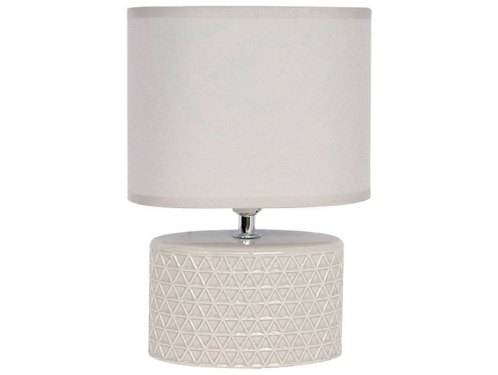 Tischlampe BELLA 23cm 40W cremefarben