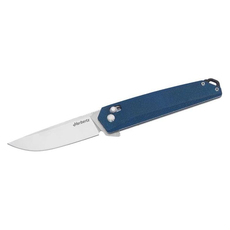 Herbertz Einhandmesser, Micarta, blau (8.60 cm) (10001194)