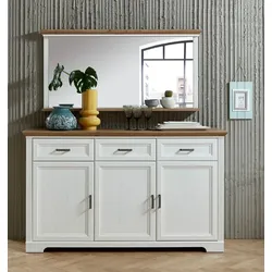 Innostyle Sideboard Jasmin Dekor Braun Pinie