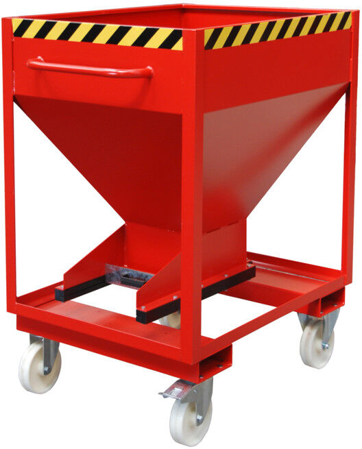 Bauer Südlohn Silobehälter SRE-D 375, peint, rouge feu (4437-09-0000-3000)