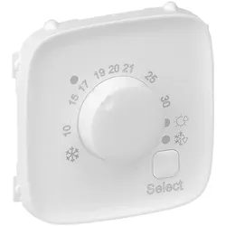 Legrand 755315 Valena Allure elektronisches Raumthermostat Farbe: Ultraweiß
