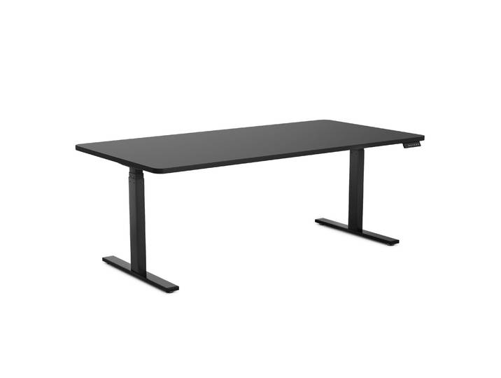 Stehpult elektrisch PREMIUM schwarz 180 x 90 cm