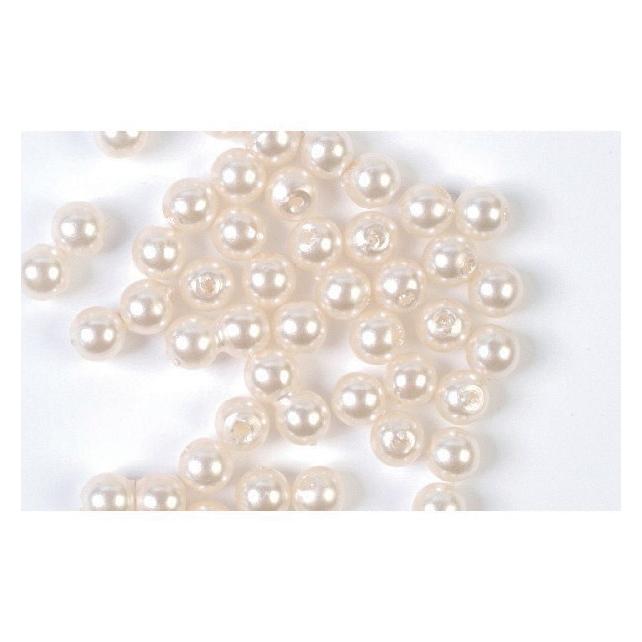 Hobby2you Voksperler 4mm 500g creme (704410)