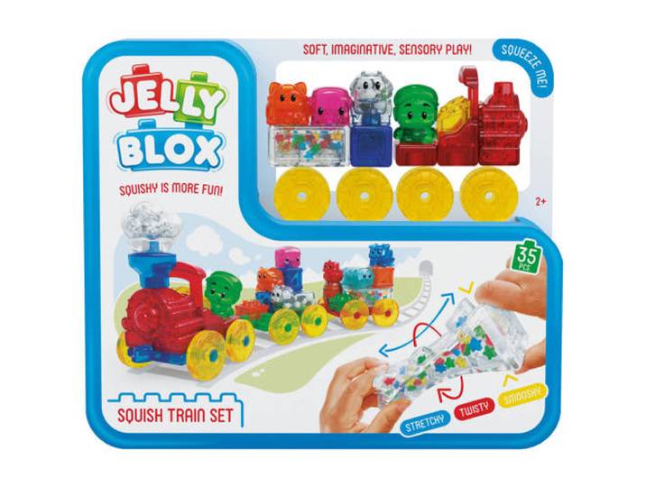 Goliath Jelly Blox Squishy Train Set