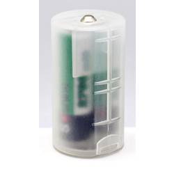 Soshine 2x Mignon to Mono SBC010 Batterieadapter Passend für (Batterie-Zubehör) Mono-Zellen