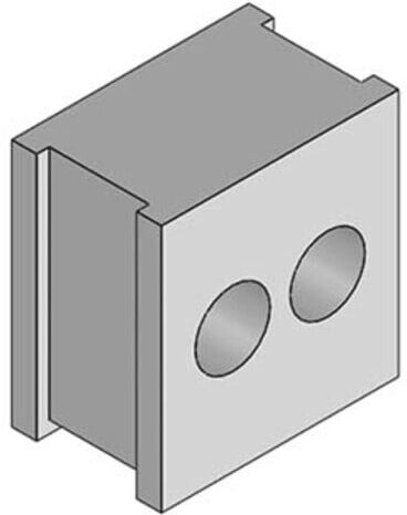 icotek Raccord QT 2/6 gris (42572)