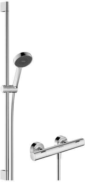 Hansgrohe Activera Select S Brausesystem 28086000 95mm Brausekopf, 2jet, Aufputz, chrom