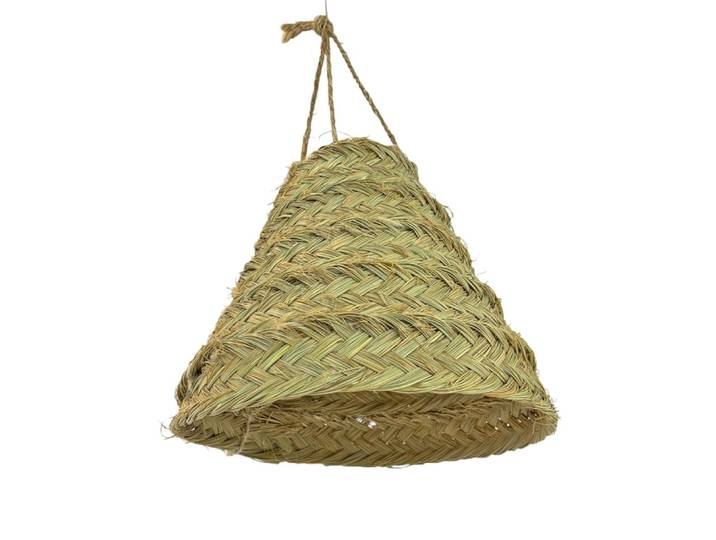 Lampe suspendue en fibres naturelles d.35cm