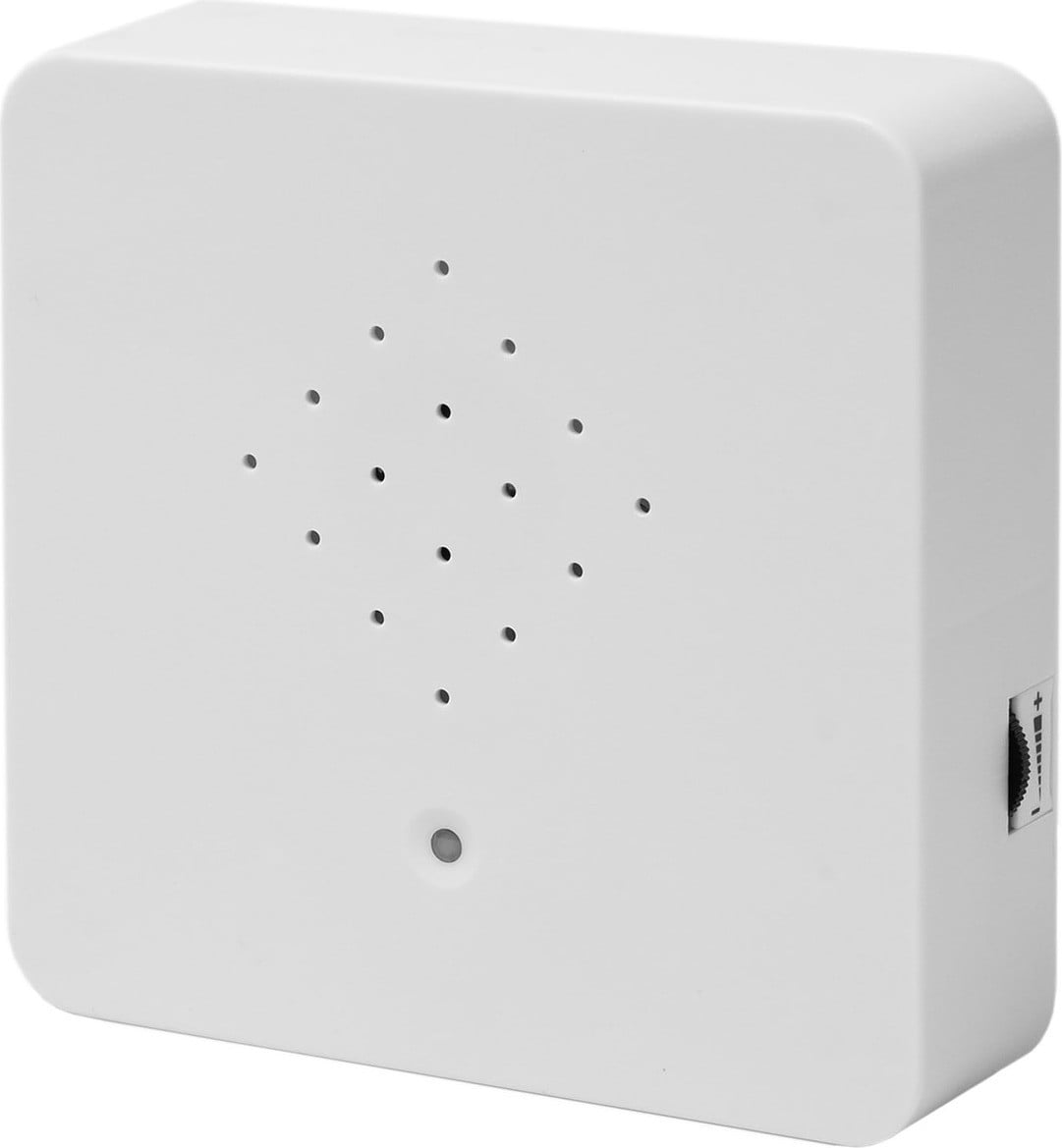 Spetebo Soundbox met vogelgeluiden en bewegingssensor - Wit - 12 cm