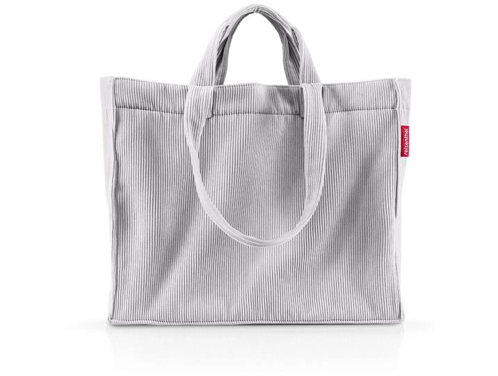 Einkaufstasche Reisenthel Cord Grey Polyester B 47 cm H 38.5 cm - Einkaufstasche