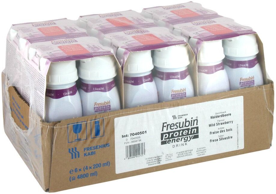 Fresubin Protein Energy Trinknahrung Walderdbeere mit Eiweiß
