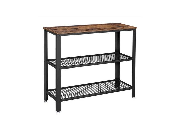 Hansiro Konsolentisch, Braun, Holzwerkstoff, 35x80x101.5 cm, Wohnzimmer, Wohnzimmertische, Konsolentische