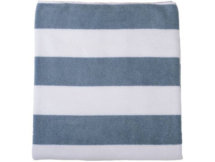 Saunatuch WEWO FASHION 9715ST , jeans, weiß, B:70cm L:200cm, Frottier, Baumwolle, Handtücher, Saunatuch, UV-beständig