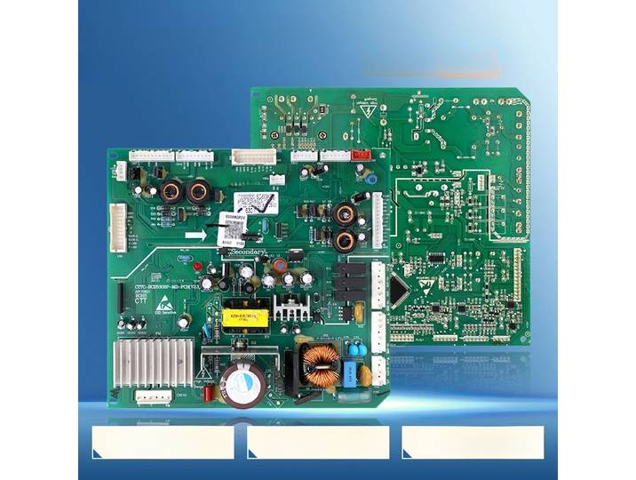 Démontage de la carte mère de contrôle d'ordinateur du réfrigérateur Midea BCD-630WKGPZV DZ120V1V